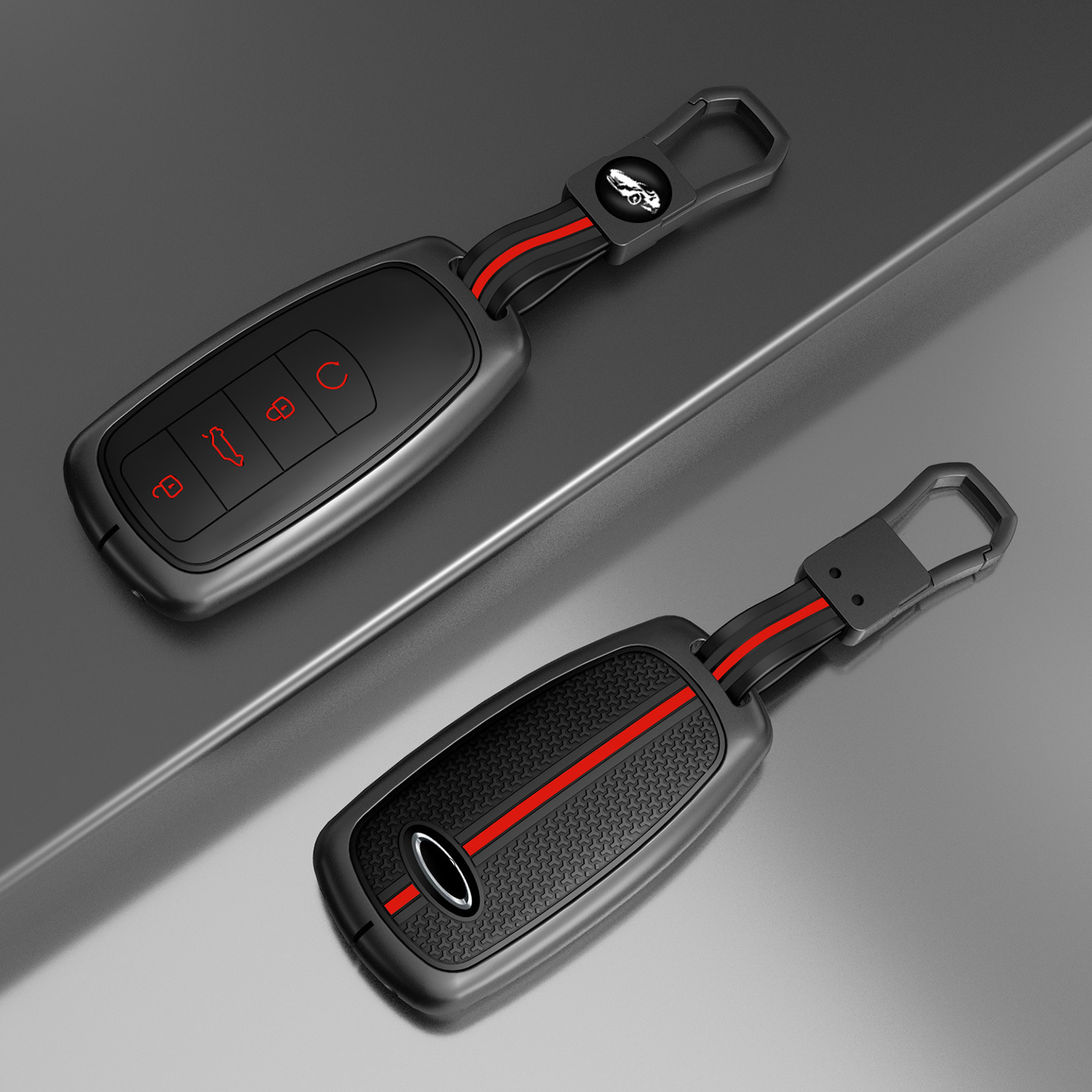 Red rubber rope buckle