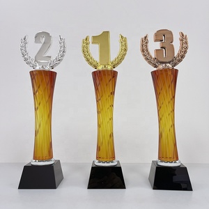 金属编号金银铜1号，2,<span class=keywords><strong>3</strong></span>水晶奖杯水晶牌匾奖彩色印刷水晶奖杯 - Product Image 6