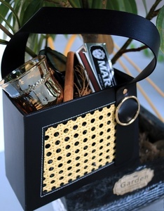 Cesta de cuero tejida estilo rústico, caja de regalo de moda, caja de embalaje para bolso de flores para el Festival del Bote del Dragón <span class=keywords><strong>Zongzi</strong></span> - Product Image 5