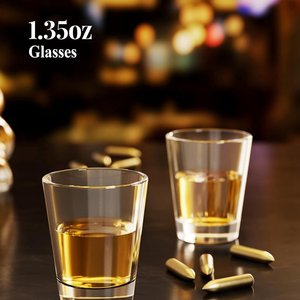 Juego de decantador de whisky Premium <span class=keywords><strong>con</strong></span> 2 vasos Dispensador de licor personalizado para Bourbon <span class=keywords><strong>Vodka</strong></span> Regalo de cumpleaños único para papá, hijo - Product Image 6