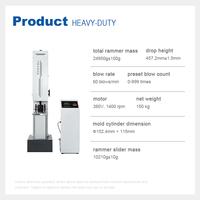 Machine d'essai de compactage Marshall pour asphalte, électrique, numérique, automatique, haute précision, en acier inoxydable, pour laboratoire