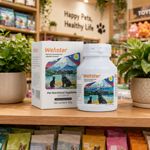 Tabletas de Lactoferrina Webster <span class=keywords><strong>para</strong></span> Perros y <span class=keywords><strong>Gatos</strong></span>, Soporte Inmunológico con Calostro Bovino, Suplemento Diario de 60g - Product Image 2