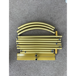 Arche de ballons en métal doré de 25 mm en alliage d'aluminium pour décoration de mariage, fête d'anniversaire, support de toile de fond, arche florale de mariage - Product Image 5