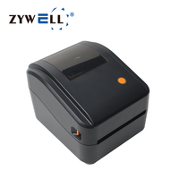 Impresora de Etiquetas Logísticas con Compartimento Grande para Papel ZYWELL ZY-4600 Impresora Térmica de Etiquetas de Envío de 4x6