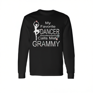 Camiseta de manga larga My Favorite Dancer Calls Me Grammy - Product Image 2