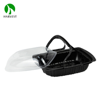 Boîte en plastique pour poulet rôti à emporter