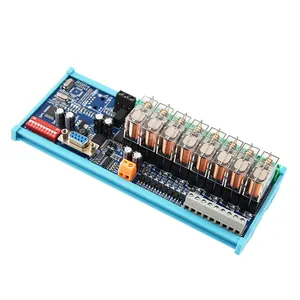 8-Channel RS485 Communication Input and Output Oumulong Relay Module Ethernet 24V Modbus RTU/TCP RS232 for Contactors