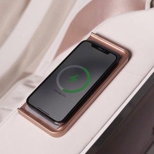 Home Massage Chair 4D Robotic Arm Full Body Massage Rose Gold Plug-In SL Guide Rail Electric Recliner - Product Image 1