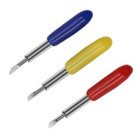 Cuchilla de grabado para plotter, cuchilla de corte de vinilo de carburo 30/45/60°, punta de corte para máquina de plotter, repuesto.