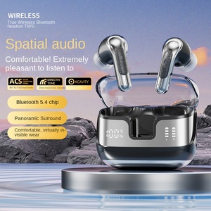 Audífonos TWS con Cancelación de Ruido para <span class=keywords><strong>Apple</strong></span>, <span class=keywords><strong>Auriculares</strong></span> Intrauditivos para Juegos, Pantalla Digital, <span class=keywords><strong>Auriculares</strong></span> Inalámbricos - Product Image 2