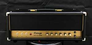 Tête d'ampli guitare tube <span class=keywords><strong>JCM</strong></span> <span class=keywords><strong>800</strong></span> Deluxe sur mesure, câblée à la main, 100W - Product Image 4