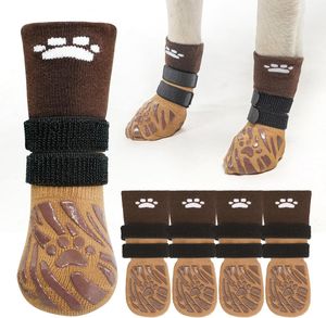 Calcetines Impermeables Antideslizantes para Mascotas, Protectores de Patas para Perros Medianos y Grandes, Universales para Perros y Gatos, Venta Caliente Transfronteriza - Product Image 3