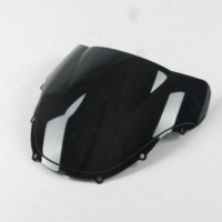 CFP-2019-3 accessoires de moto en plastique pour pare-brise pare-brise noir pour HONDA CBR 600 f4 1999 2000