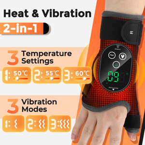 무선 온열 압박 손목 보호대, 손 통증 완화 마사지 벨트 (온열 및 진동 기능 포함) - Product Image 2