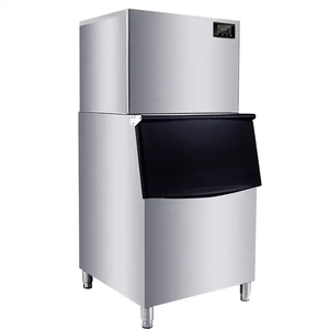 Machine à glaçons carrés en acier inoxydable de grande taille pour café, bar, usage commercial - Product Image 6