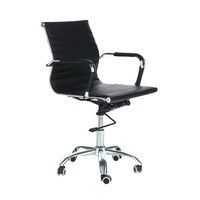 Bas prix Mobilier de bureau à dossier haut de haute qualité Chaise de bureau pivotante moderne pour ordinateur avec coque arrière