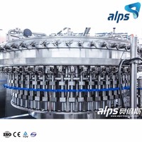 Machine à emballer de bouteille d'eau à petite échelle prix 1000 Bph remplissage prix minéral gravité