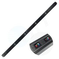PDU intelligent vertical OIT avec prises codées par couleur pour les centres de données