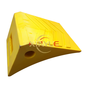 <span class=keywords><strong>Cale</strong></span> <span class=keywords><strong>de</strong></span> <span class=keywords><strong>roue</strong></span> en polyuréthane <span class=keywords><strong>de</strong></span> 10 tonnes pour camion, <span class=keywords><strong>remorque</strong></span> et équipement <span class=keywords><strong>de</strong></span> stationnement <span class=keywords><strong>de</strong></span> véhicules miniers - Product Image 3