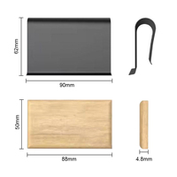 Désodorisant Voiture Petit Diffuseur en Bois Bloc d'Aromathérapie Recharge Odeur de Voiture Neuve Kit Éliminateur d'Odeurs pour Voiture