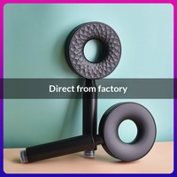 Ensemble de douche murale ABS surpuissante à fonction massage, avec pommeau de douche rond à économie d'eau, vente en gros du fabricant