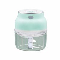 Hachoir à ail électrique w, râpe, broyeur pour noix, viande, fruits et oignon