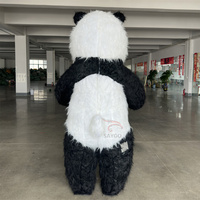 Saygo 12V batterie adulte gonflable Panda pingouin mascotte Costume dessin animé Style Animal pour fête et Promotion unisexe