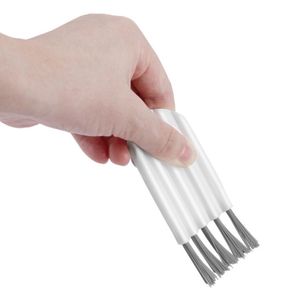 2024 multifonctionnel tasse couverture cuisine brosse Nylon 5 rangées petites brosses ménage rainure Gap tasse nettoyage brosse outils - Product Image 5