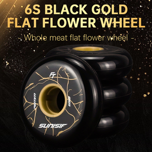 Roues de patins à roulettes OEM en PU à rebond élevé 85a, durables pour l'extérieur, pour le hockey en ligne et la course, 80mm, pour chaussures de patinage de vitesse - Product Image 2
