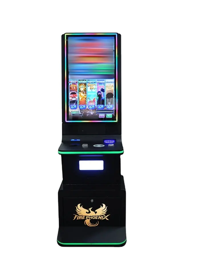 वीडियो स्किल गेम और क्लब गेमिंग मशीन के लिए टच स्क्रीन के साथ सेल्फ-चेकआउट भुगतान कियोस्क