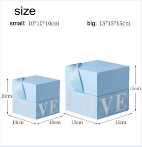 Hot-bán tùy chỉnh Giấy hộp đồ trang sức <span class=keywords><strong>Cube</strong></span> Shape tông hộp giấy nhẫn trang sức tinh tế bao bì box với logo riêng của bạn - Product Image 6