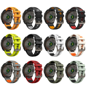 Correa de Silicona Upro Sport Quickfit de 22mm 26mm para fenix 8 Pro, Correa de Reloj de Silicona de Doble Color para Fenix 6X 6 Pro 5X 5 Plus - Product Image 3