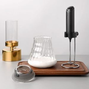 USB Rechargeable Handheld Electric Milk Frother Mini Milk Foam <b>Maker</b> - Product Image 4