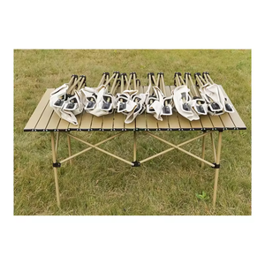 Mesa y Sillas Plegables <span class=keywords><strong>para</strong></span> Acampar y Hacer Picnic al Aire Libre - Product Image 6