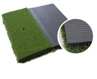Tapis d'entraînement de golf Shuran pour le swing et le chipping, pliable, portable, pour l'intérieur et l'extérieur, pour droitiers, 40,5x63,5cm