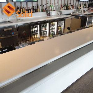 Comptoir <span class=keywords><strong>de</strong></span> réception en acrylique à surface solide, bureau <span class=keywords><strong>de</strong></span> réception moderne pour bureau salon <span class=keywords><strong>de</strong></span> beauté comptoir <span class=keywords><strong>de</strong></span> réception - Product Image 5