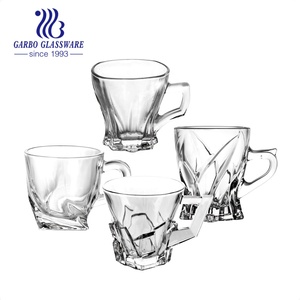 Tazza <span class=keywords><strong>da</strong></span> Tè in Vetro Stile Vintage per Mercato Arabo, Piccola Dimensione, Incisa, 3oz, Tazza <span class=keywords><strong>da</strong></span> Caffè in Vetro con Piedino, <span class=keywords><strong>Bicchiere</strong></span> per Servire Tè Nero <span class=keywords><strong>Turco</strong></span> - Product Image 6