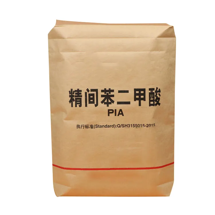 Construction Chemical Paper Package Paper Sack Gypsum Powder Kraft Paper Valve Bags For Cement Glue