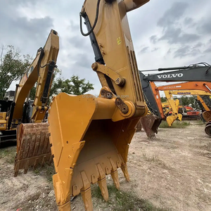 Excavatrice Caterpillar d'occasion à faible nombre d'heures de fonctionnement, excellentes performances, 2019, 34 tonnes, moteur, boîte de vitesses, pompe, PLC, composants principaux inclus - Product Image 5