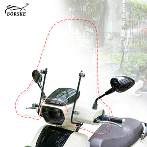 Pare-brise avant personnalisé Borske pour moto Brixton Manca - Product Image 3
