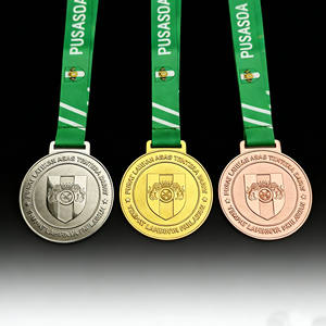 Medallas Personalizables de Oro/Plata/Bronce con Emblema - Esmalte Chapado en Oro/Impresión UV y Eventos Conmemorativos - Product Image 1