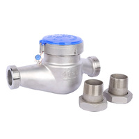 Medidor de Agua Fría de Acero Inoxidable DN25 de Alta Calidad y Bajo Precio, Multichorro, con Dial Seco y Conexión Roscada