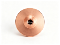 Buse laser en cuivre monocouche de 1,0 mm D32 M14 pour machine de découpe laser haute puissance, accessoires de découpe laser à fibre