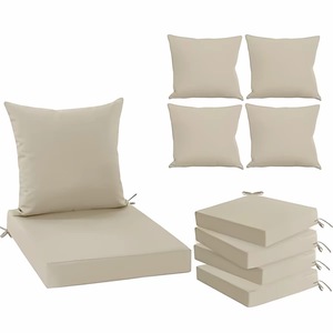Coussins de canapé en tissu d'extérieur durables, personnalisés en gros avec logo OEM imprimé, pour hôtels et cafés, oreillers lombaires et coussins de siège pour usage hôtelier - Product Image 2