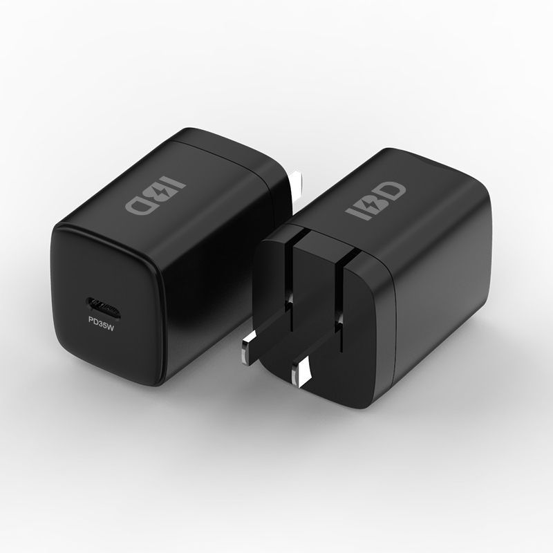 Black 1C35W Fast Charger