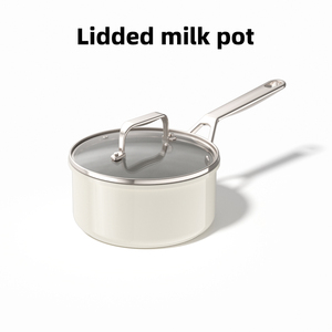 Ensemble de 9 ustensiles de cuisine antiadhésifs en céramique, design moderne et durable, avec <span class=keywords><strong>casserole</strong></span> et poêle, compatibles lave-vaisselle - Product Image 5