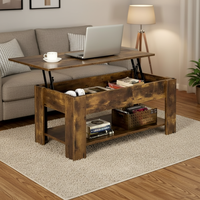 Table basse convertible multifonctionnelle moderne et durable YISI, en vente flash, pour le salon, avec rangement