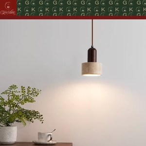 Suspension réglable GOLDKING en <span class=keywords><strong>travertin</strong></span> beige naturel pour salle à manger, personnalisable OEM/ODM, vente directe - Product Image 3