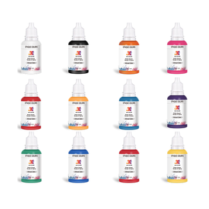Juego de <span class=keywords><strong>pintura</strong></span> de <span class=keywords><strong>tela</strong></span> acrílica azul no tóxica para <span class=keywords><strong>pintura</strong></span> textil <span class=keywords><strong>en</strong></span> varias telas - Product Image 1