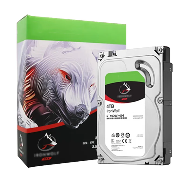 St4000vn006 Hdd Nas 4TB 5400rpm 256MB 3 Internal Enterprise Server Hard Drive for Desktop Network Attached Storage